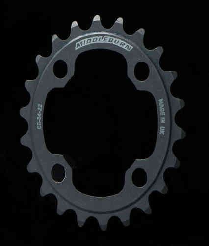 Middleburn Inner Duo 80pcd Chainring 4arm 26t Double Sram