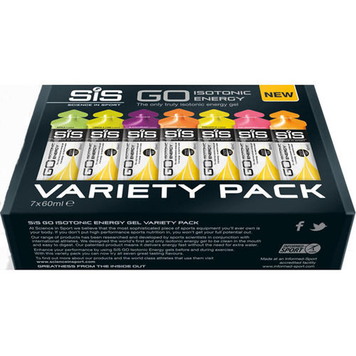 SIS 7 Pack Variety Isotonic Gels