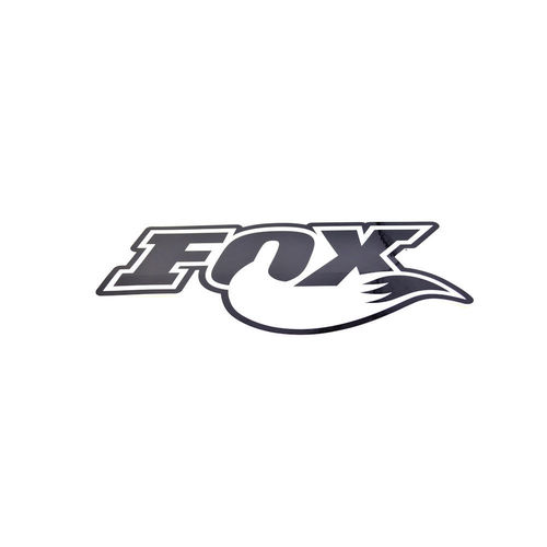 Fox Promotional Decal Black / White