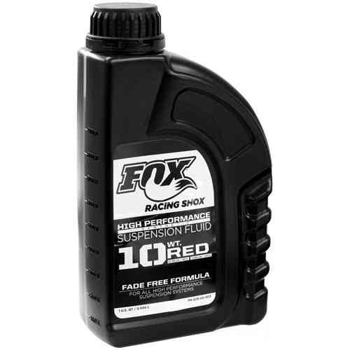 Fox Forx Suspension Oil Fluid 10wt RED 946ml / 32oz