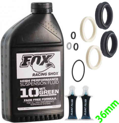 Fox 36mm Fork Service Kit Green Oil