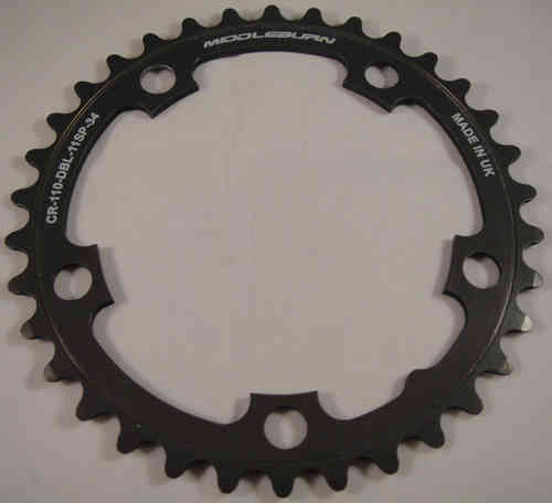 Middleburn Road 11 Speed Double Inner 110pcd Chainring 5arm Standard