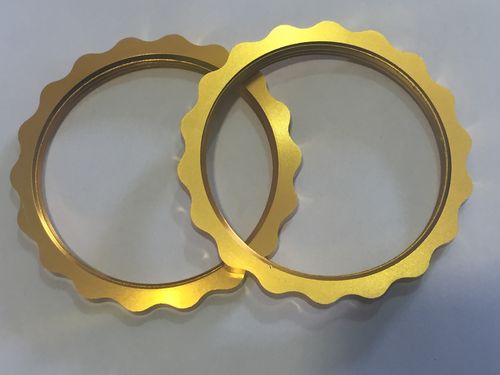 Sanderson Soloist gold alloy lockrings (pair) EBB not included