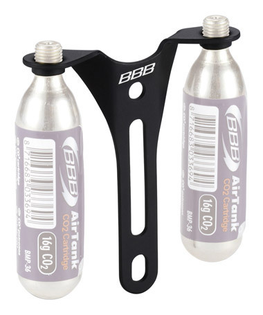BBB BBC-90 - CO2 Holder mounts for two CO2 cartridges.