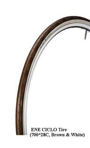 Dia-Compe ENE CICLO Touring Tyre Wire Bead Brown 700 X 28C