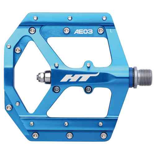 HT Components AE03 Alloy Flat Platform Pedals 9/16