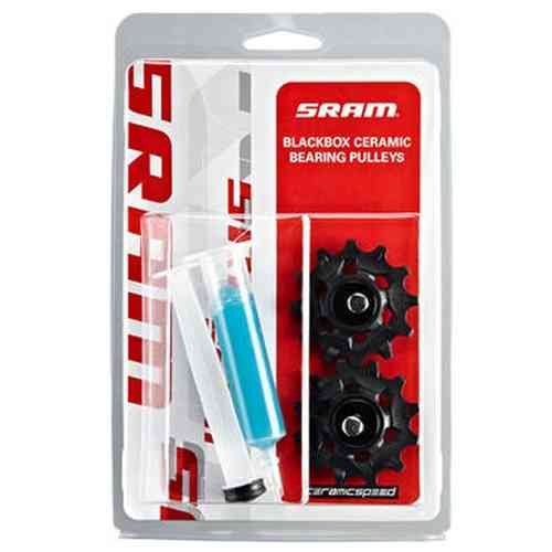 SRAM XX1 Jockey Wheels Black Box Ceramic Hybrid Bearing X-Sync 11speed