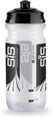 SIS Clear branded water bottle wide neck 600 ml