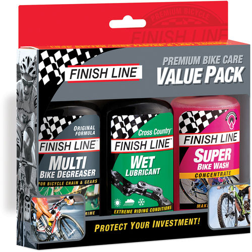 Finish Line Bike Care value pack 4 oz Multi / Bike Wash / Wet