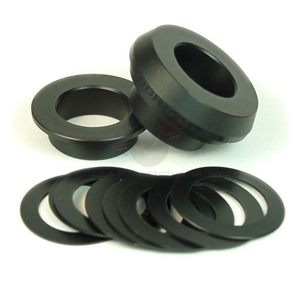 Wheels Manufacturing BBRight to Shimano 24 mm crank spindle shims