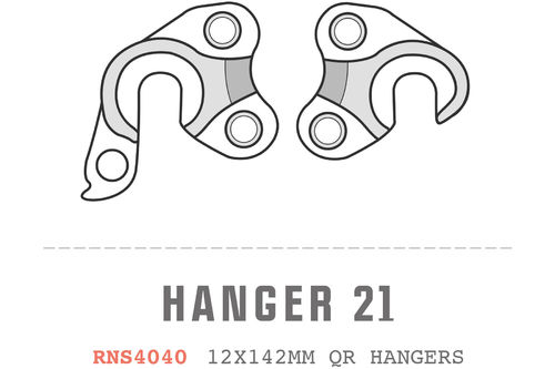 Saracen Hanger 21 fits All Ariel models 12x142mm hangers PAIR