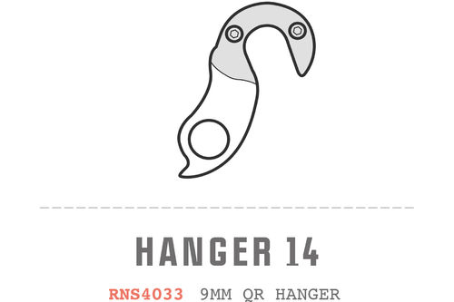 Saracen Hanger 14 fits All Mantra 12/13/14 Zen 12/13/14 Kili Pro Trail 13/14 Fly 121