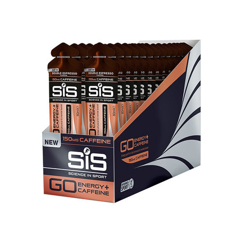 SIS GO plus 150 mg Caffeine Gel - Double Espresso - 60 ml tube