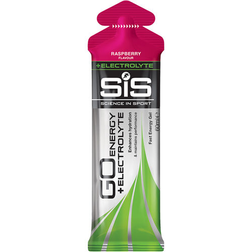 SiS GO Energy Electrolyte Gel Raspberry - 60 ml tube