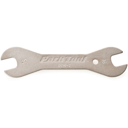 Park Tool DCW-2 - Double-Ended Cone Wrench: 15, 16 mm