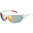Madison Mission Glasses - Gloss White Frame / Carl Zeiss Vision Fire Mirror Lens