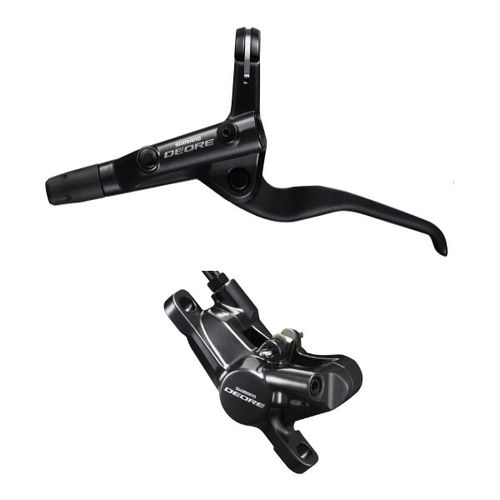 Shimano Deore BR-T6000 bled I-spec-II compatible brake lever/post mount calliper