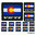 Yeti Colorado Flag Sticker Pack