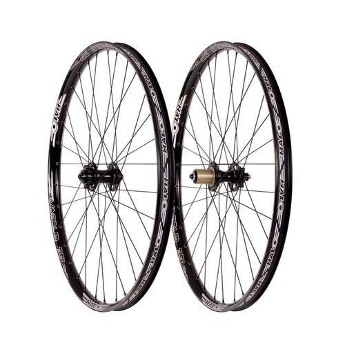 Halo Vapour 35 Front Wheels - 29" Black With White Graphics