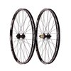 Halo Vapour 35 Front Wheels - 29" Black With White Graphics