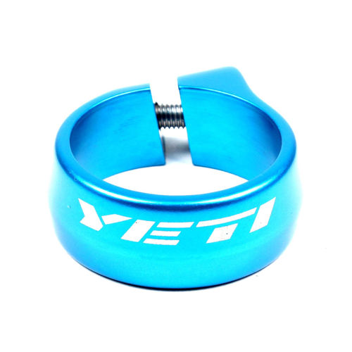 Yeti Seat Clamp 35mm Turquoise