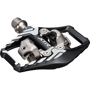 Shimano PD-M9120 XTR MTB SPD Trail Pedals - Wide Platform Two-Sided Mechanism