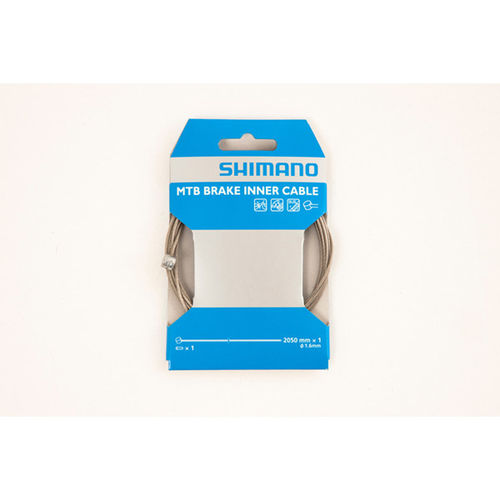 Shimano MTB XTR Stainless Steel Inner Brake Wire - 1.6 x 2050mm