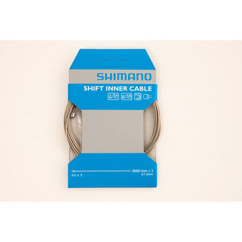Shimano Road/MTB Tandem Steel Gear Inner Wire - 1.2 x 3000mm