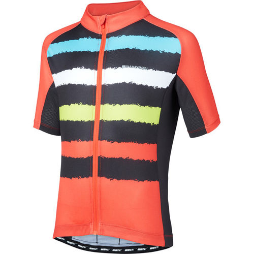 Madison Sportive Youth Short Sleeve Jersey - Torn Stripes