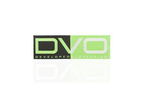 DVO Suspension Patch Black/Green Large 7"