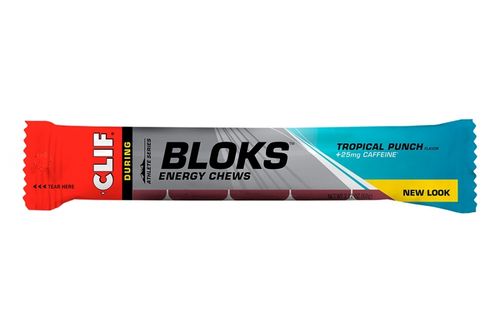 Clif Bar Blok Energy Chews - Tropical Punch