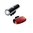 CatEye Volt 200 XC Front & Rapid Micro Rear USB Rechargeable Light Set