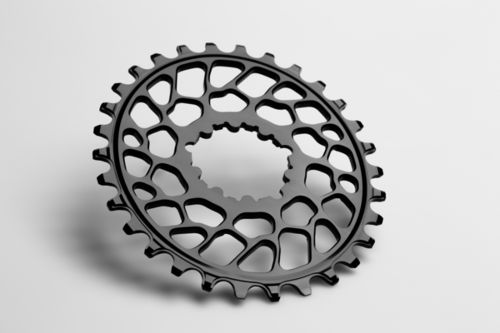 Absolute Black MTB Oval Sram BB30 Direct Mount Chainring - 0mm Offset