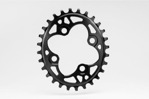 Absolute Black MTB Oval Chainring - 4 Arm 104 & 64BCD