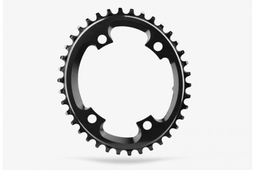 Absolute Black CX Oval Chainring - 110 BCD