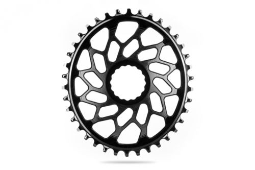 Absolute Black CX Oval Easton EC90 SL Direct Mount Chainring