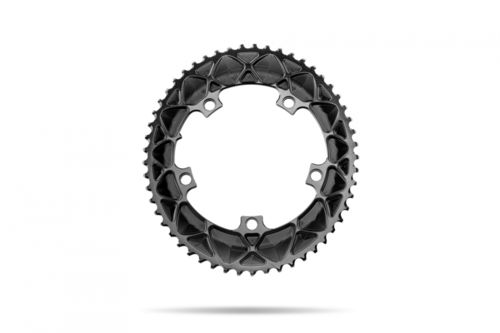 Absolute Black Road Oval Chainring - 5 Bolt 130BCD