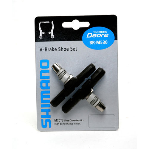 Shimano M600 One-Piece Brake Blocks For LX/Deore/Alivio V-Brake