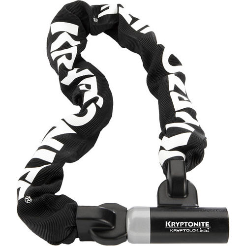 Kryptonite Kryptolok 995 Integrated Chain - 9.5mm x 95cm - Sold Secure Silver
