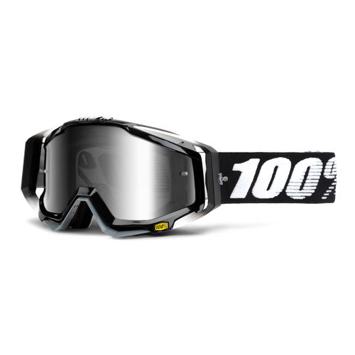 100% Racecraft Goggles - Mirrored Lens
