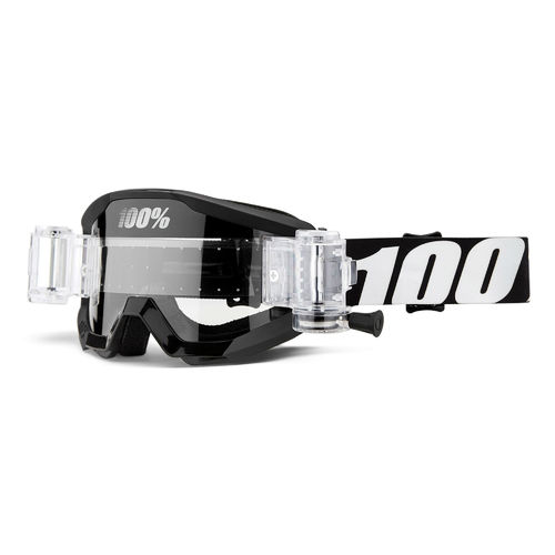 100% Strata Mud Goggles - Outlaw With Clear Lens