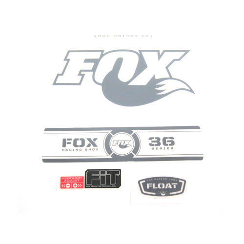 Fox Fork 36 FLOAT Decal Kit 2011 Grey OE