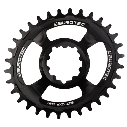 Burgtec Oval GXP 6mm Offset Thick Thin Chainring