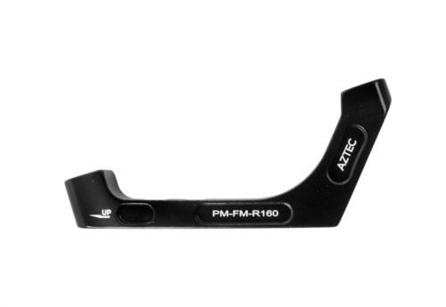 Aztec Adapter for post type caliper to flatmount frame, 160mm rear