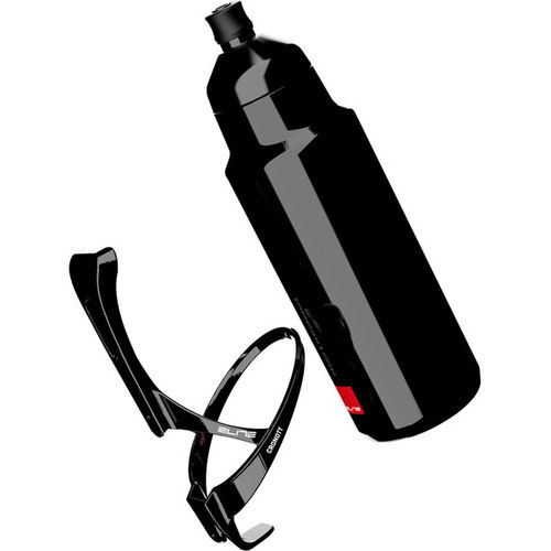 Elite Crono TT Aero Bottle Kit Includes Carbon Cage and 400 ml Aero Bottle