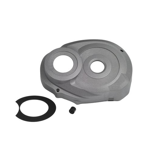 Bosch Design cover Active Line, left, platinum, incl. cover ring left, black and spacer sleeve