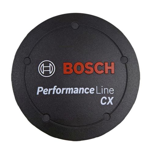 Bosch Logo cover Performance Line CX, Black , 70mm