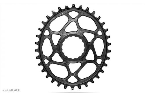 ABSOLUTE BLACK OVAL R/FACE CINCH BOOST HG+12 BLK 30T CHAINRING