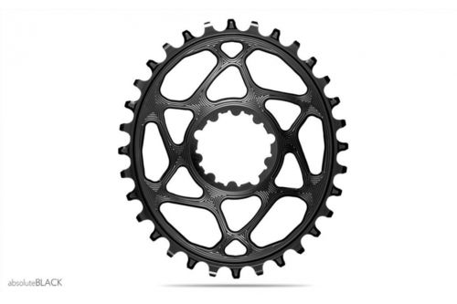 ABSOLUTE BLACK OVAL SRAM D/M 3MM BOOST HG+12 BLK 30T CHAINRING