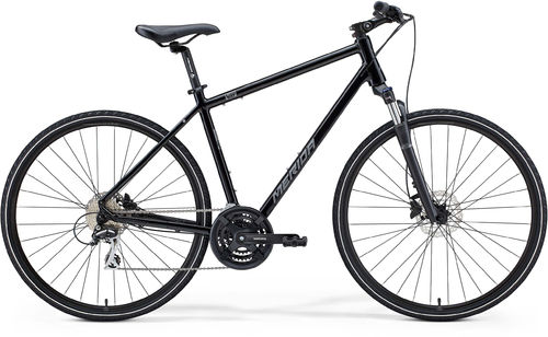 Merida Crossway 20D Black/Silver Women's Hybrid Bike 2021
